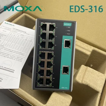 MOXA EDS-316 16-портовый неуправляемый коммутатор Ethernet Изображение