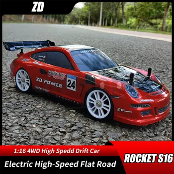 ZD Racing ROCKET S16 1/16 4WD 30 км/Ч 2,4 ГГЦ Багги С Дистанционным Управлением Внедорожник Электрическая Матовая Радиоуправляемая Модель Автомобиля Изображение