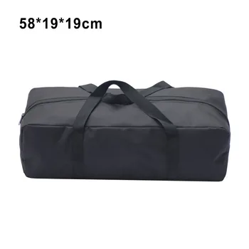 Совершенно новая сумка для хранения, походная сумка из ткани Оксфорд 600D, черная сумка для переноски с удлиненной ручкой, расширенная и утолщенная, уличная Изображение