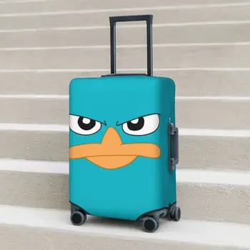 Чехол для чемодана Perry Platypus Agent P Практичная Защита для путешествий Принадлежности для багажа Перелет Изображение
