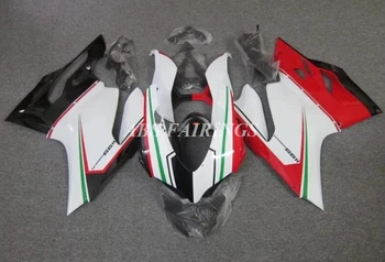 4Gifts Новый Комплект обтекателя мотоцикла из АБС-пластика, пригодный для Ducati 899 1199 panigale 1199S 2012 2013 2014 2015 На Заказ Красный Зеленый Изображение