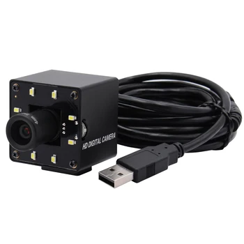 4K USB Веб-камера MJPEG 30 кадров в секунду 3840x2160 CMOS IMX317 Дневные и Ночные USB-Камеры Наблюдения с Регулируемыми Белыми СВЕТОДИОДАМИ Изображение