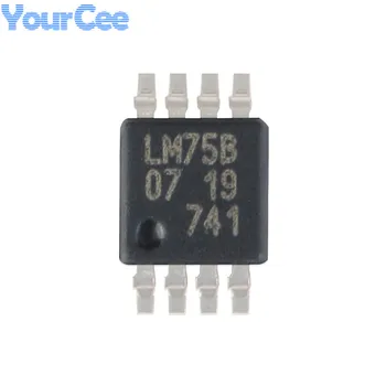 5 шт. микросхема датчика температуры LM75 LM75BDP 118 VSSOP-8 Изображение