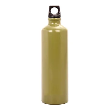 750 мл Открытый кемпинг бензин Кересин Бутылка для хранения бензобака из алюминиевого сплава Портативная бутылка для масла топлива Аксессуары для кемпинга Изображение