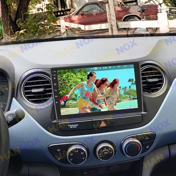 9-дюймовое Авторадио Для Hyundai I10 2014-2017 Android Carplay Bluetooth WIFI GPS Навигация Автомобильный Мультимедийный Видеоплеер Стерео 2din Изображение