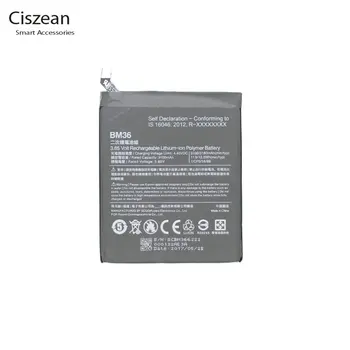 Ciszean 1x BM36 Аккумулятор Для Мобильного Смарт-Телефона Высокой Емкости 3180 мАч Для Xiaomi Xiao mi Mi 5s Mi5s Batterie Bateria Изображение