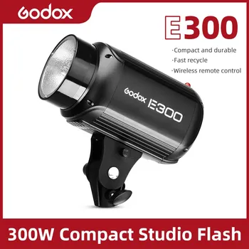 Godox E300 300W Фотостудия Стробоскопическая фото вспышка Студийная вспышка Изображение