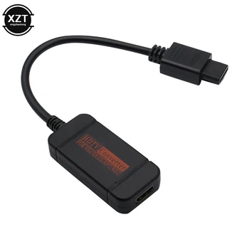 HDMI-совместимый Кабель-Адаптер Для Переключения HDTV Видео 720P Разветвитель Для NGC N64 SNES SFC Игровой Контроллер Консоль Конвертер Шнур Изображение