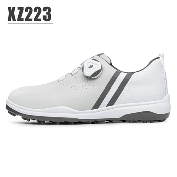 PGM2022 Новые женские туфли для гольфа, лакированные кроссовки с шипами против бокового скольжения, водонепроницаемая женская обувь для гольфа Изображение