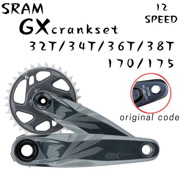 SRAM GX Eagle Crank 1x12 коленчатый вал mtb велосипед коленчатый вал mtb запчасти 32T/34T/36T/38T кольцо цепи запчасти для велосипеда manivela mtb pedivela mtb Изображение