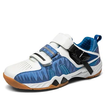 TaoBo 2023, новая брендовая мужская обувь для бадминтона с пряжкой, уличные нескользящие кроссовки для настольного тенниса, легкая удобная резиновая подошва Изображение