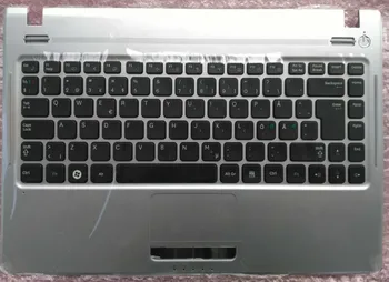 YUEBEISHENG New/Org Для Samsung NP P330 Q330 Упор для рук EUR верхняя крышка клавиатуры Тачпад Изображение