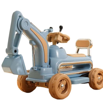 Yy детский электрический экскаватор, игрушечная машинка, крюковая машина, большая землеройная инженерная машина Изображение
