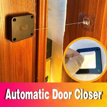 Автоматический дверной доводчик с датчиком без перфорации Автоматически закрывается для всех дверей SEC88 Изображение