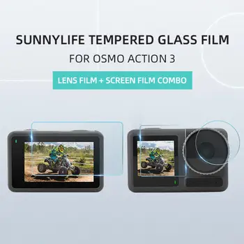 Аксессуары для полной защиты Экрана камеры объектива Защитные очки Комбинированные для OSMO Action 3 Изображение