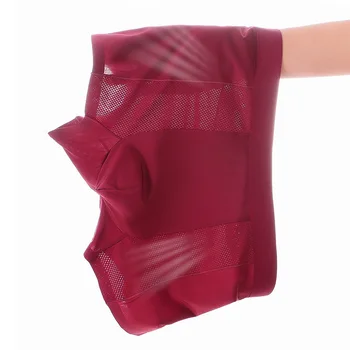 Бесследные трусики Xiaomi Ice Silk Мужское нижнее белье с дышащей сеткой, быстросохнущие антибактериальные боксерские штаны, шорты Cool Sensation Изображение