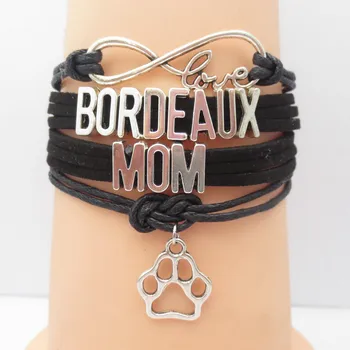 Браслеты для мамы Love Bordeaux шарм браслет для мамы с бордоскими собаками Изображение