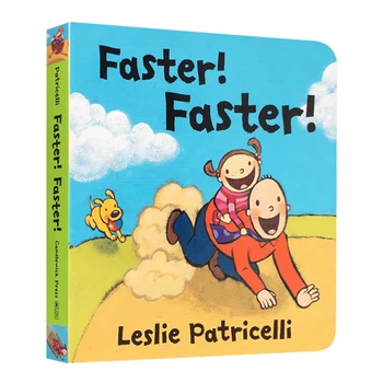 Быстрее, Лесли Патричелли, детские книжки для детей в возрасте 1, 2, 3 лет, английская книжка с картинками, 9780763662226 Изображение