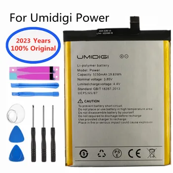 В наличии 100% Новый Оригинальный Аккумулятор Umidigi 5150mAh Для Телефона Umidigi Power, Оригинальные Сменные Аккумуляторы + Бесплатные Инструменты Изображение
