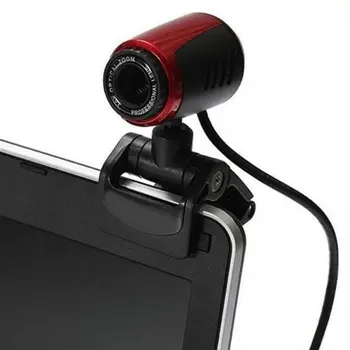 Веб-камера С микрофоном для компьютера ПК Ноутбук Настольный компьютер YouTube Skype Цифровая USB-видеокамера Веб-камера Изображение