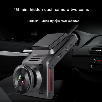 Видеорегистратор Phisung K18 FHD 1080P 4G WiFi с GPS-камерой с камерой заднего вида, зеркалом заднего вида, тахографом заднего хода Изображение