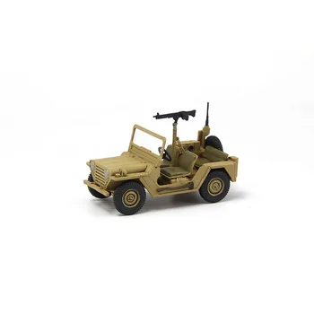 Военный внедорожник США M151A1 желтого цвета в пустыне в масштабе 1: 72, Коллекционная модель автомобиля с военным орнаментом CP3251 Изображение