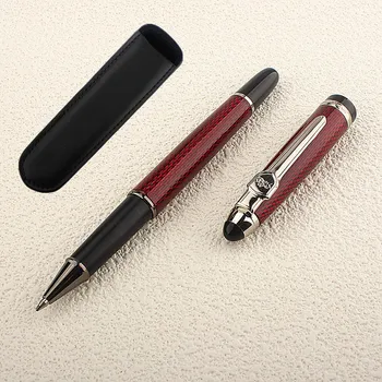 Высококачественная металлическая ручка-роллер Jinhao класса люкс 0,7 мм, шариковая ручка для делового письма, шариковые ручки для подписи, Офисные школьные принадлежности Изображение