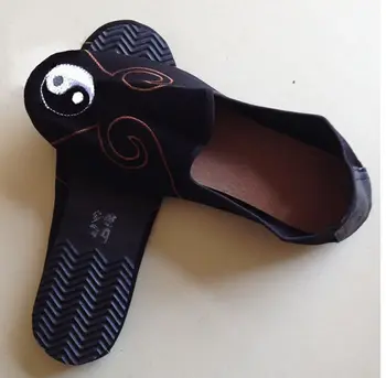 высококачественная обувь для Удан тайцзи кроссовки для кунг-фу даосский тайчи даосизм cloudhook Обувь для ушу Боевых искусств Изображение