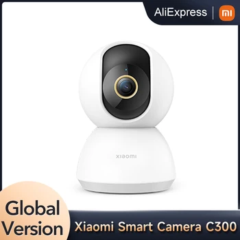 Глобальная версия Xiaomi Smart Camera C300 С супер четким качеством изображения 2K и улучшенным искусственным интеллектом для обнаружения человека Mi Smart Изображение