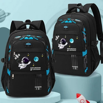 Детский рюкзак, детские школьные сумки для мальчиков, ортопедический школьный рюкзак, водонепроницаемый ранец для начальной школы, сумка для книг Mochila Infantil Изображение