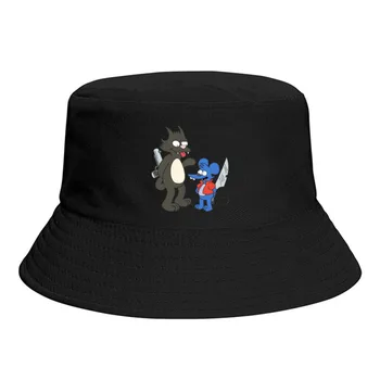 Зудящая и колючая рыбацкая шляпа Для мальчиков и девочек, индивидуальные весенние шляпы-мышки, панама Sandbeach, прямая поставка Изображение