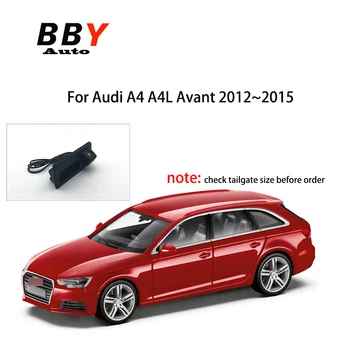Камера заднего вида для Audi A4 A4L Avant 2012 ~ 2015 ночного видения парковочная автомобильная резервная камера заднего вида автомобиля Изображение