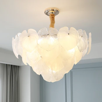 Люстра для гостиной, современная индивидуальная лампа, главная лампа для спальни, высококачественный светильник, роскошная люстра для столовой Изображение