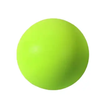 Немой мяч высокой плотности, сплошной цвет, Декомпрессионный бесшумный надувной детский мяч, детский мяч для дома Изображение
