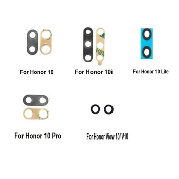 Оригинал для Huawei Honor View 10 10i Lite Pro Замена стекла задней камеры заднего объектива клейкой наклейкой Изображение