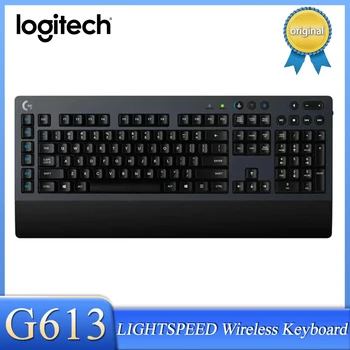 Оригинальная беспроводная механическая клавиатура Logitech G613 LIGHTSPEED 2,4 ГГц Bluetooth 6 программируемых игровых клавиш G Keys Изображение