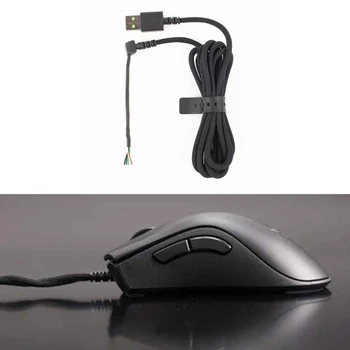Оригинальный USB-кабель для мыши, линия мышей для мини-игровой мыши DeathAdder V2, Шнур 2 м Изображение