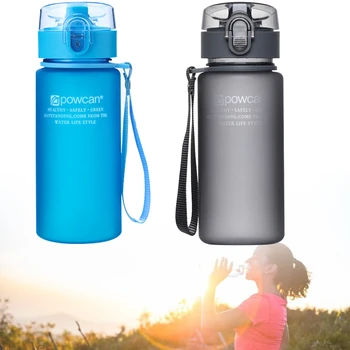 Портативная бутылка для воды Объемом 400 МЛ, Спортивная чашка для питья, Креативная чашка для детей, термостойкие бутылки для воды из ПК Изображение