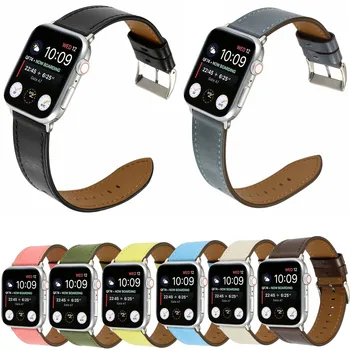 Спортивный ремешок для часов Apple Watch Серии 1 2 3 4 5 Сменный ремешок Wistband для iWatch 42/44 мм 38/40 мм Изображение