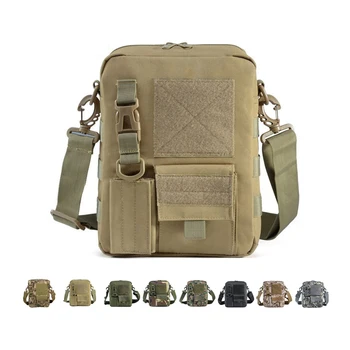 Уличный военный вентилятор B66, тактический Многофункциональный рюкзак для занятий фитнесом, сумка для хранения через плечо Изображение