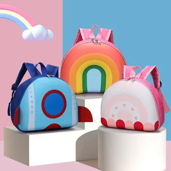 Школьные сумки для детского сада, милый мультяшный Детский рюкзак, школьная сумка, игрушка, подарки для малышей, Детский рюкзак, студенческие сумки для девочек и мальчиков Изображение