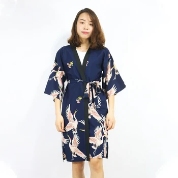 Японское кимоно, кимоно юката, кардиган, модная блузка, женский кардиган с длинным рукавом 2019, традиционное платье-кимоно хаори, FF001 Изображение